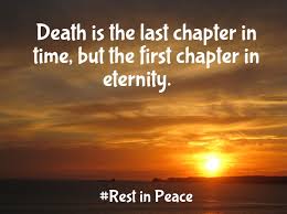 LIVING AND DYING IN YAHUSHA = RESTING IN PEACE.